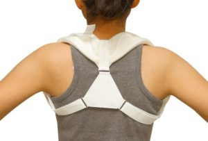 Collarbone fracture - clavicle brace