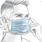 Wear mask at all times to prevent COVID